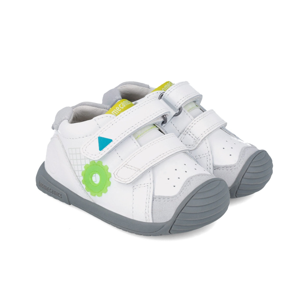 Adidasi Primii Pasi pentru Copii Biomecanics 241128, alb