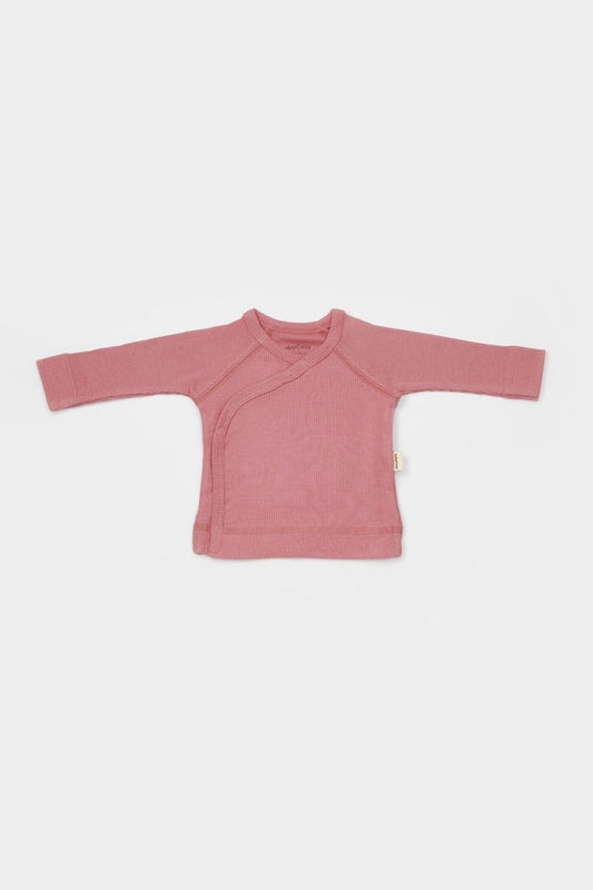 Cutie 4 piese pentru nou nascut - 100% bumbac organic - Roz, BabyCosy