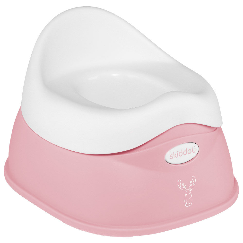 Olita pentru copii, Potti, Skiddou, cu spatar, Keep pink, roz