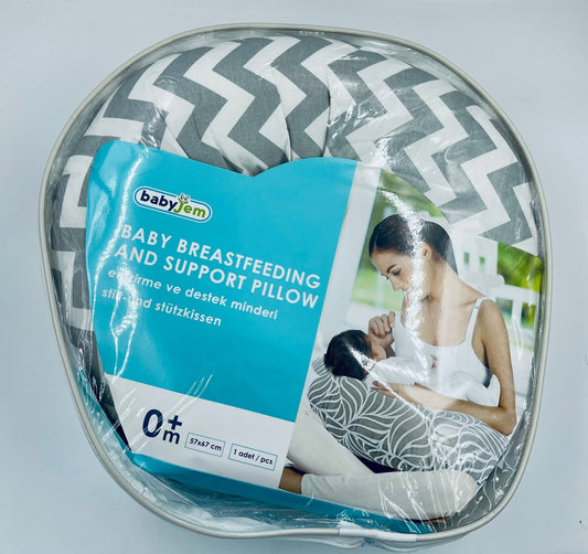 Perna pentru alaptat 2 in 1 Nursing Pillow Waves, BabyJem
