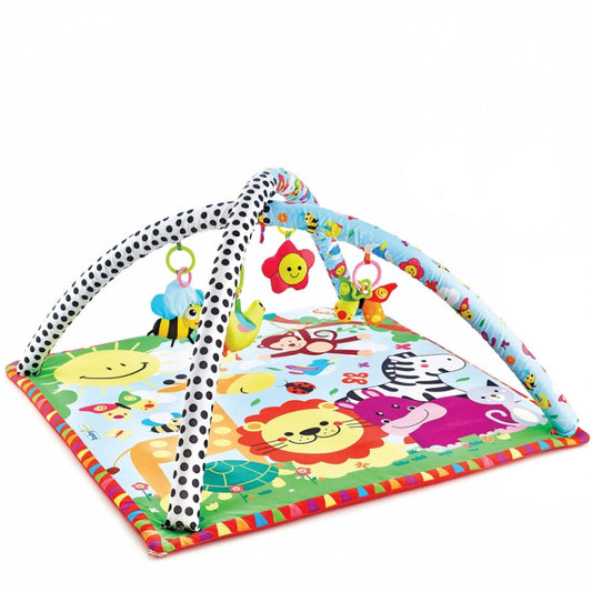 Salteluta cu activitati BabyJem Play Gym Zoo