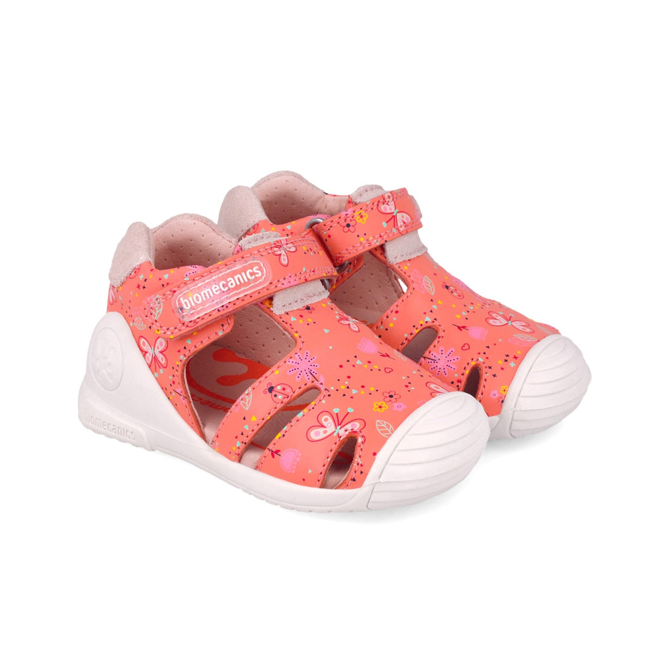 Sandale Primii Pasi pentru Copii Biomecanics 252101, portocaliu