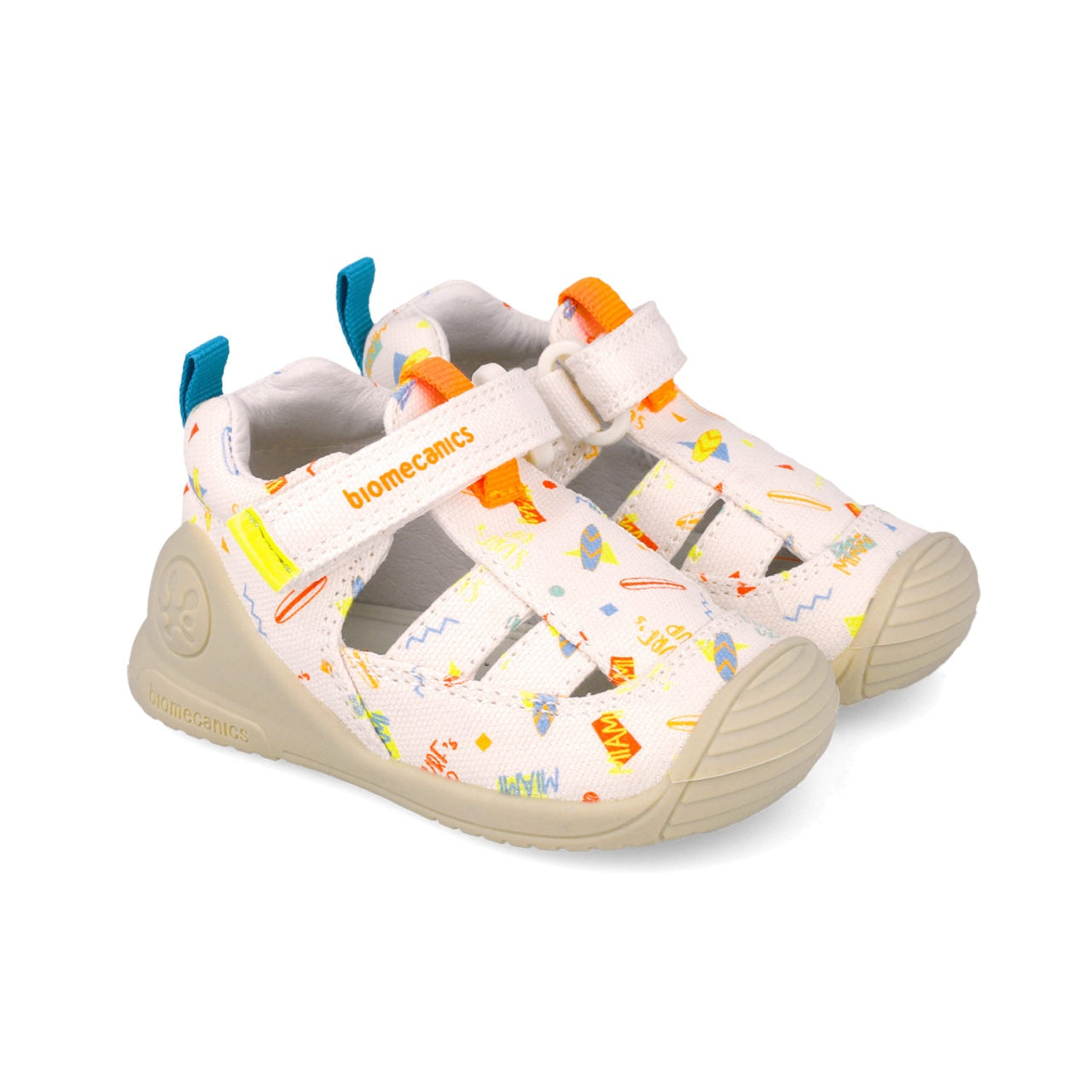Sandale Primii Pasi pentru Copii Biomecanics 252179, alb