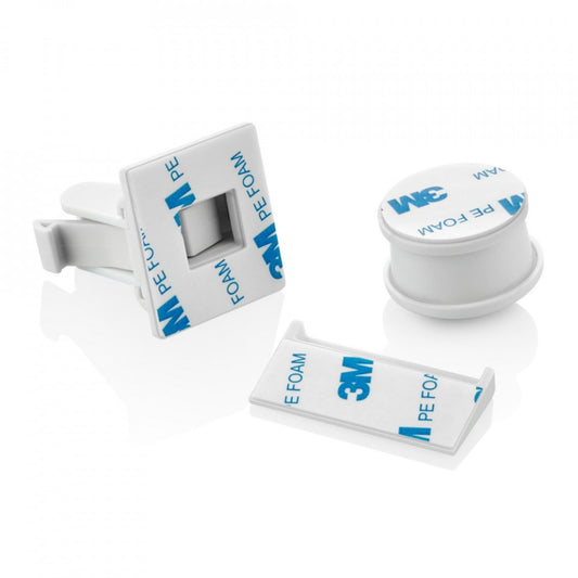 Set 4 sigurante magnetice pentru usi de dulapuri si sertare BabyJem