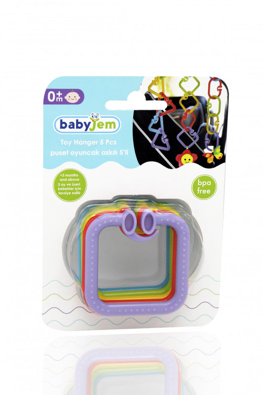 Set 5 inele multifunctionale BabyJem