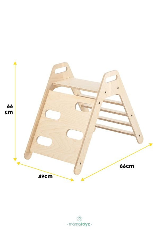 Triunghi de catarare Pikler Montessori, MamaToyz