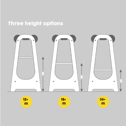 Turn de invatare MamaToyz Learning Tower din lemn, Soricel