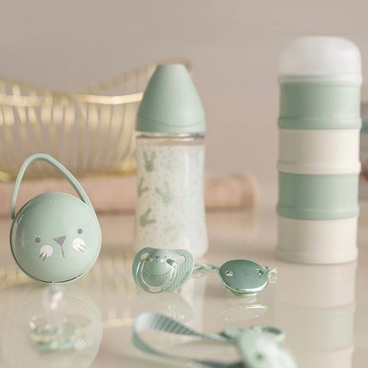 Welcome baby set, verde, Hygge Suavinex