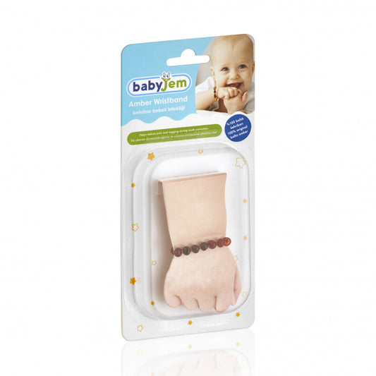 Bratara din chihlimbar pentru bebelusi BabyJem