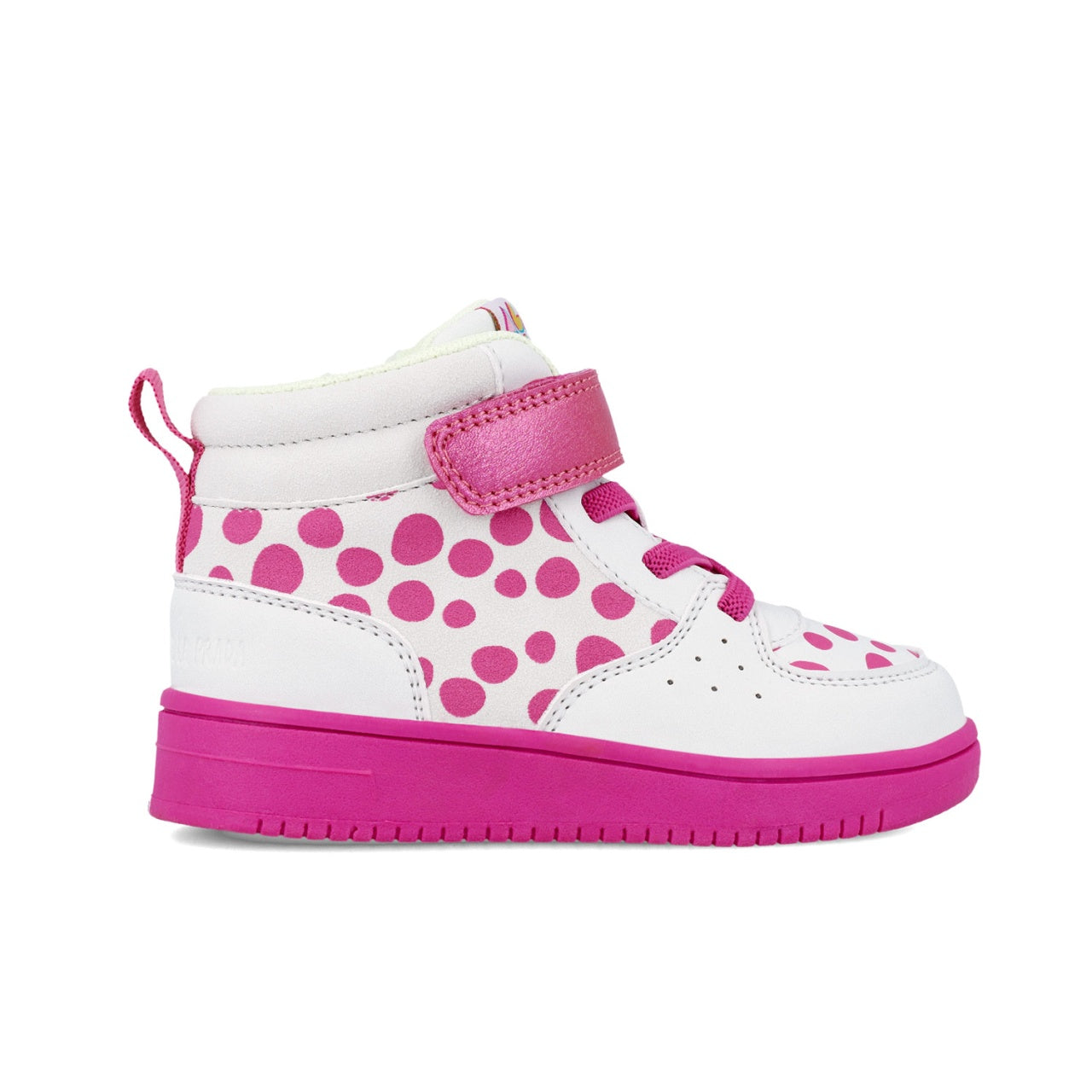 Ghetute pentru fetite cu buline, Agatha Ruiz De La Prada, alb