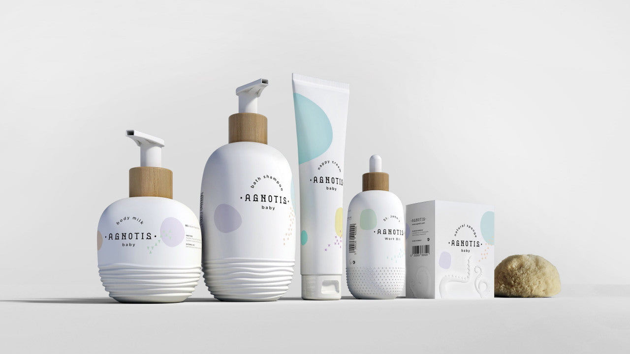 Lapte de corp hipoalergenic pentru bebelusi si copii Agnotis 200 ml