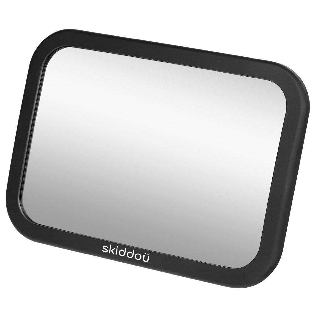 Oglinda auto retrovizoare Skiddou Basp pentru supraveghere copii, reglare 360 grade, 26x19 cm