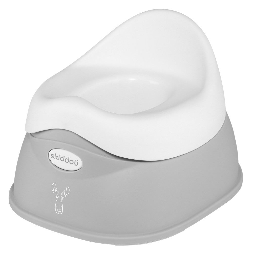 Olita pentru copii, Potti, Skiddou, cu spatar, Evening shadow, Gri