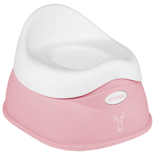 Olita pentru copii, Potti, Skiddou, cu spatar, Keep pink, roz