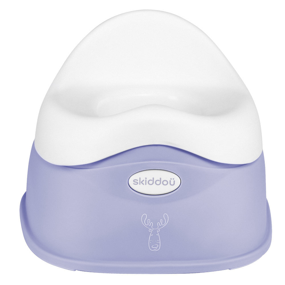 Olita pentru copii, Potti, Skiddou, cu spatar, Liliac bloom, Lavanda