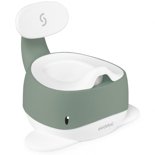 Olita pentru copii, Pottili, Skiddou, balenuta, cu capac, Wild climber, Verde