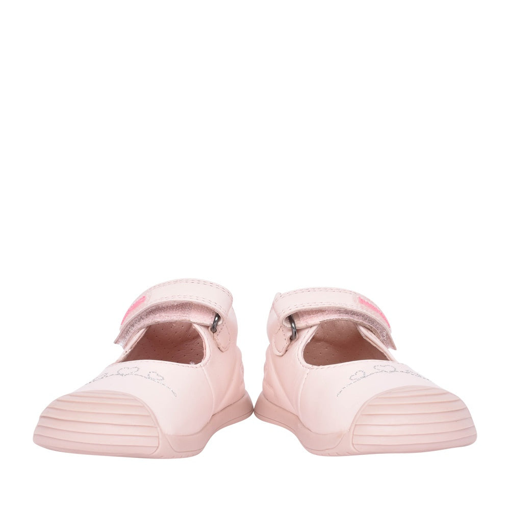 Pantofiori Primii Pasi pentru fetite Biomecanics, Roz