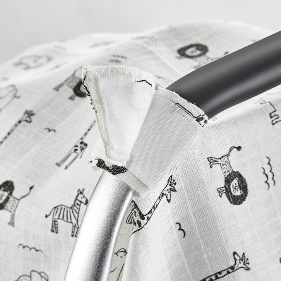 Protectie soare din muselina pentru scaun auto 0-13 kg