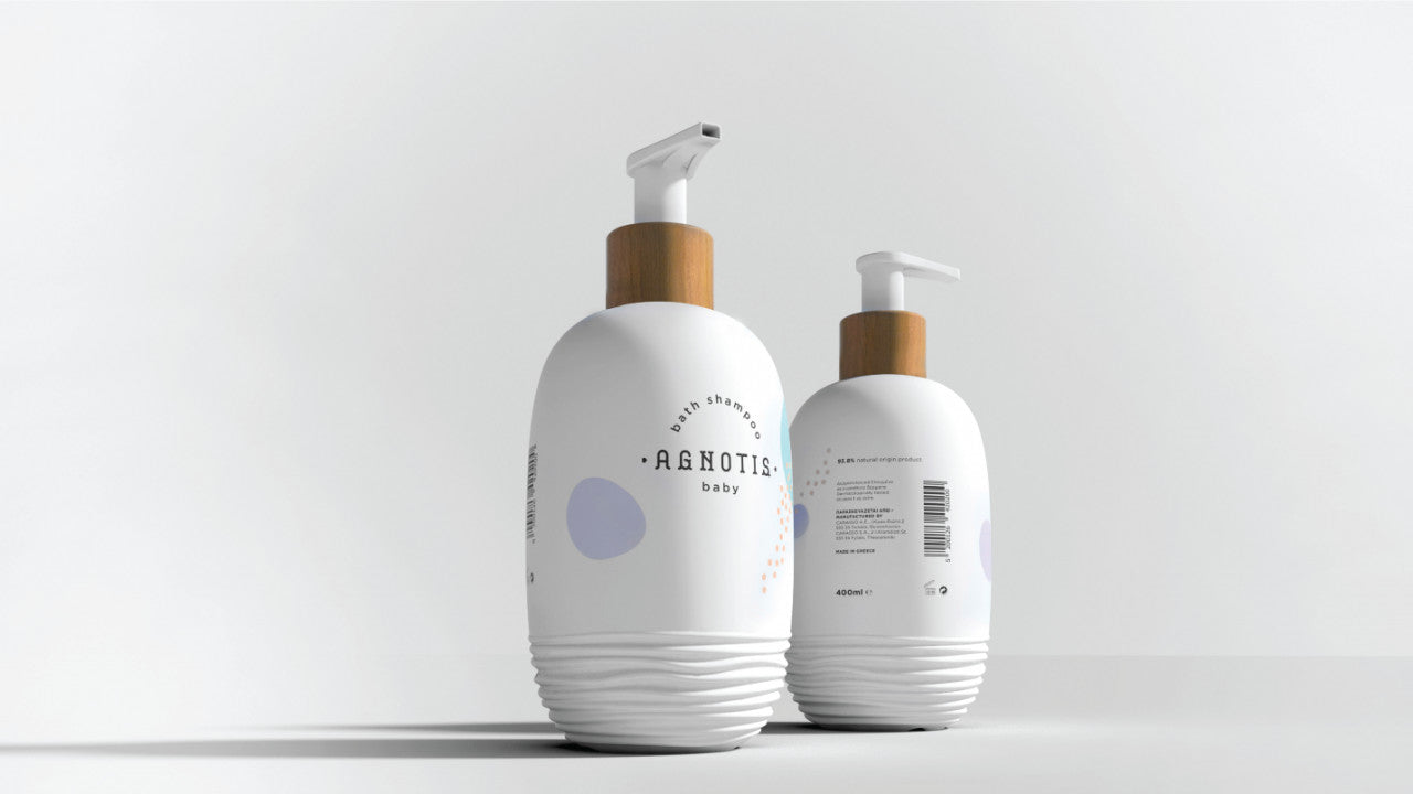 Sampon si gel de dus hipoalergenic 2 in 1 pentru bebelusi si copii Agnotis 400 ml