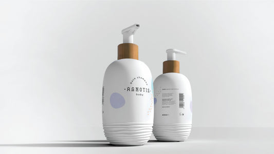 Sampon si gel de dus hipoalergenic 2 in 1 pentru bebelusi si copii Agnotis 400 ml