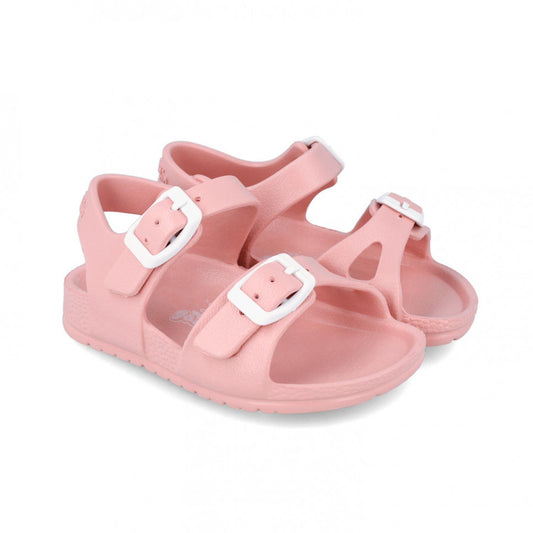 Sandale din cauciuc pentru copii Garvalin, nude