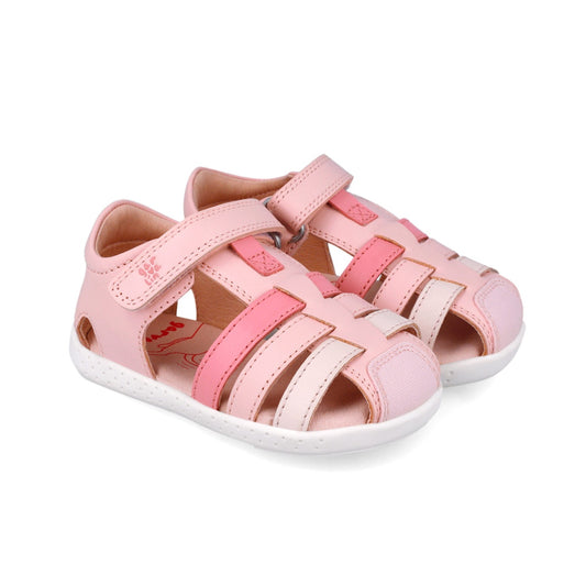 Sandale din piele pentru copii Garvalin 252332, roz