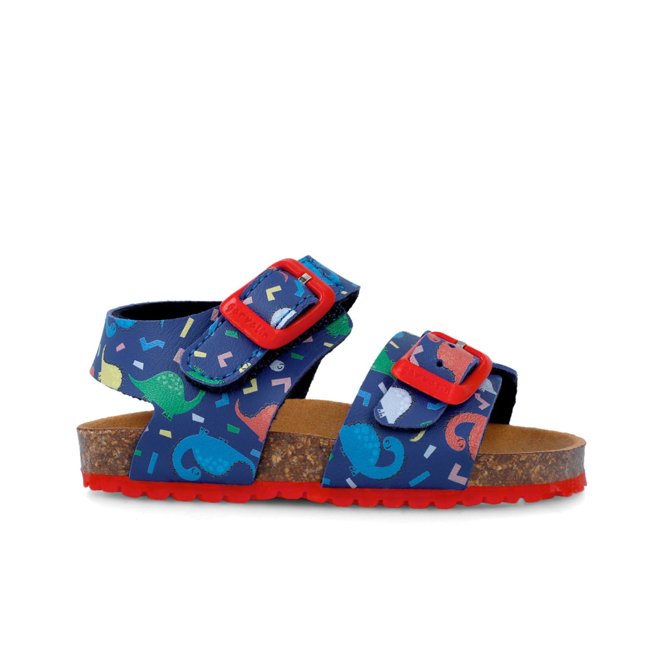 Sandale pentru copii cu dinozauri Garvalin, 252472, albastru