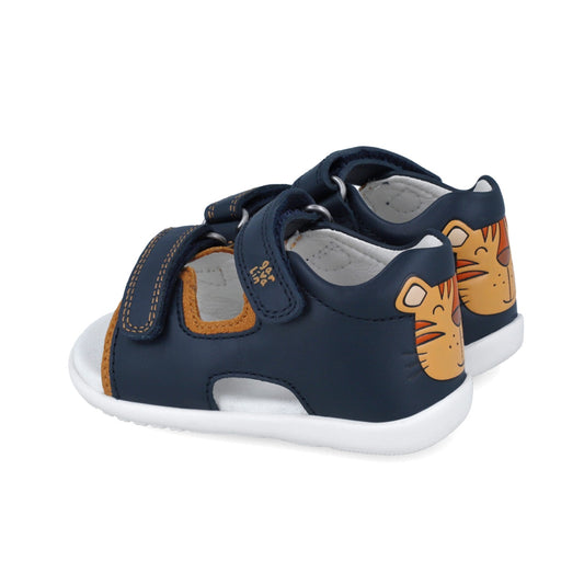 Sandale pentru copii leusor, Garvalin, 252317, bleumarin