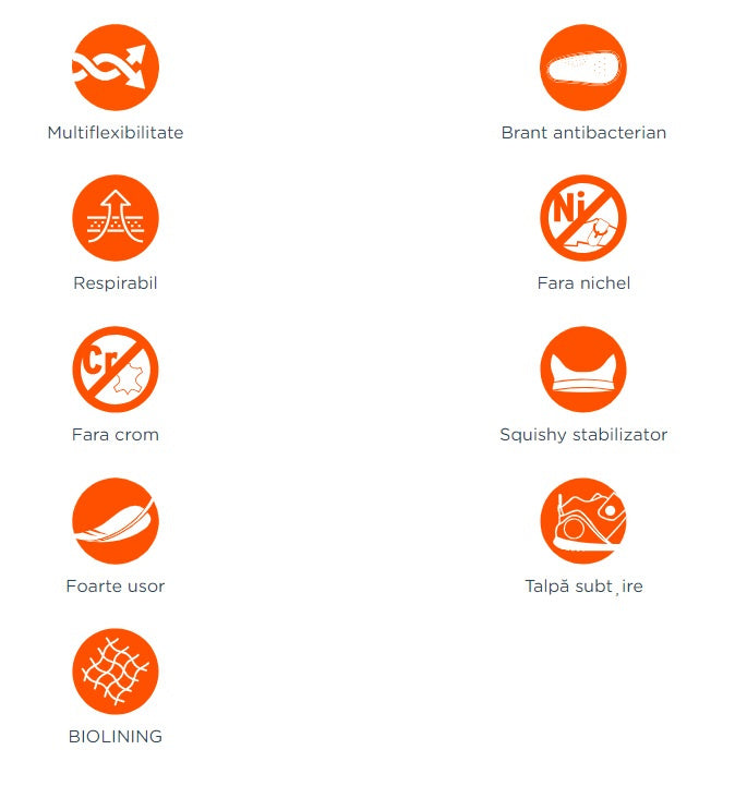 Sandale Primii Pasi pentru Copii Biomecanics 252101, portocaliu