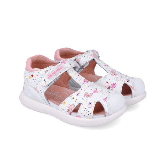 Sandale Primii Pasi pentru Copii Biomecanics 252230, Alb