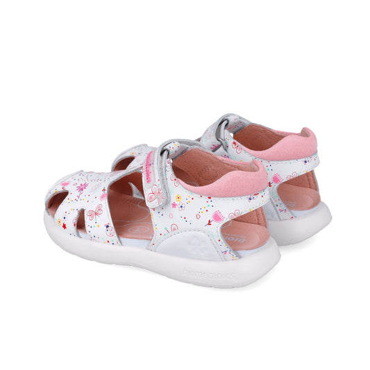 Sandale Primii Pasi pentru Copii Biomecanics 252230, Alb