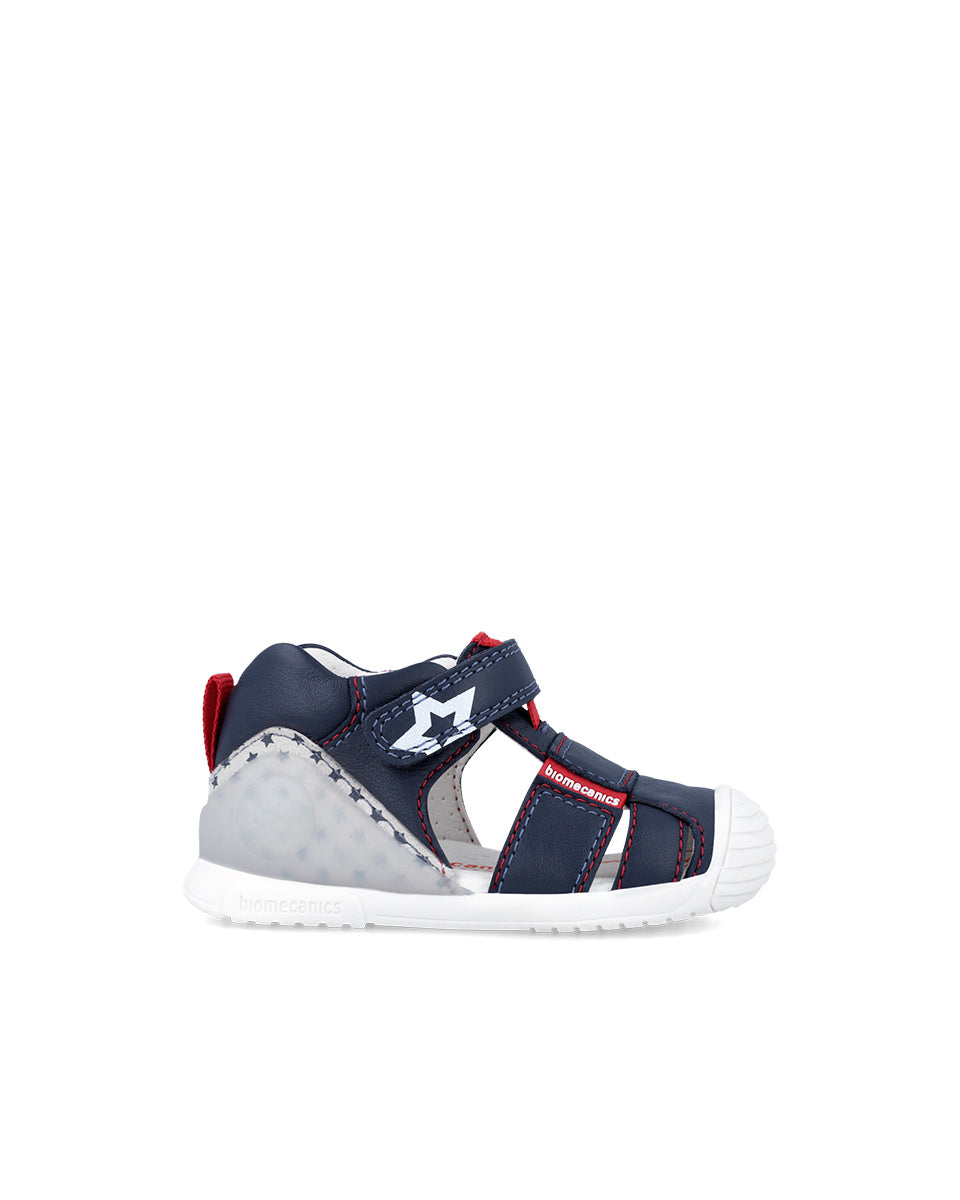 Sandale Primii Pasi pentru Copii Biomecanics, bleumarin