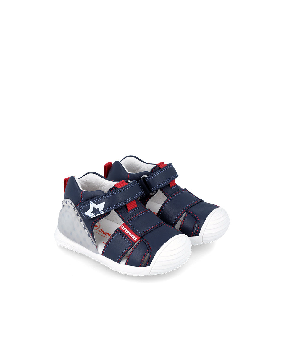 Sandale Primii Pasi pentru Copii Biomecanics, bleumarin