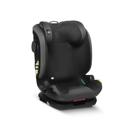 Scaun auto ISOFIX Skiddou Täby, 15-36 kg, Onyx, Negru FARA AMBALAJ/Cutie Originala