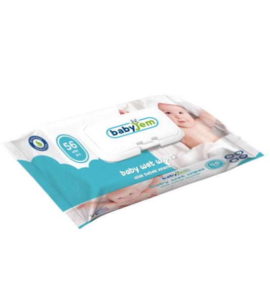 Servetele umede BabyJem, 1 pachete x 56 bucati