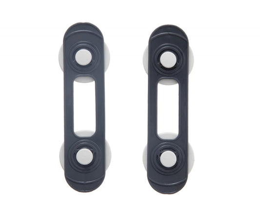 Set 2 mini sigurante universale pentru usi si dulapuri BabyJem, antracit