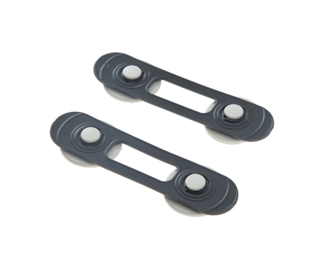 Set 2 mini sigurante universale pentru usi si dulapuri BabyJem, antracit