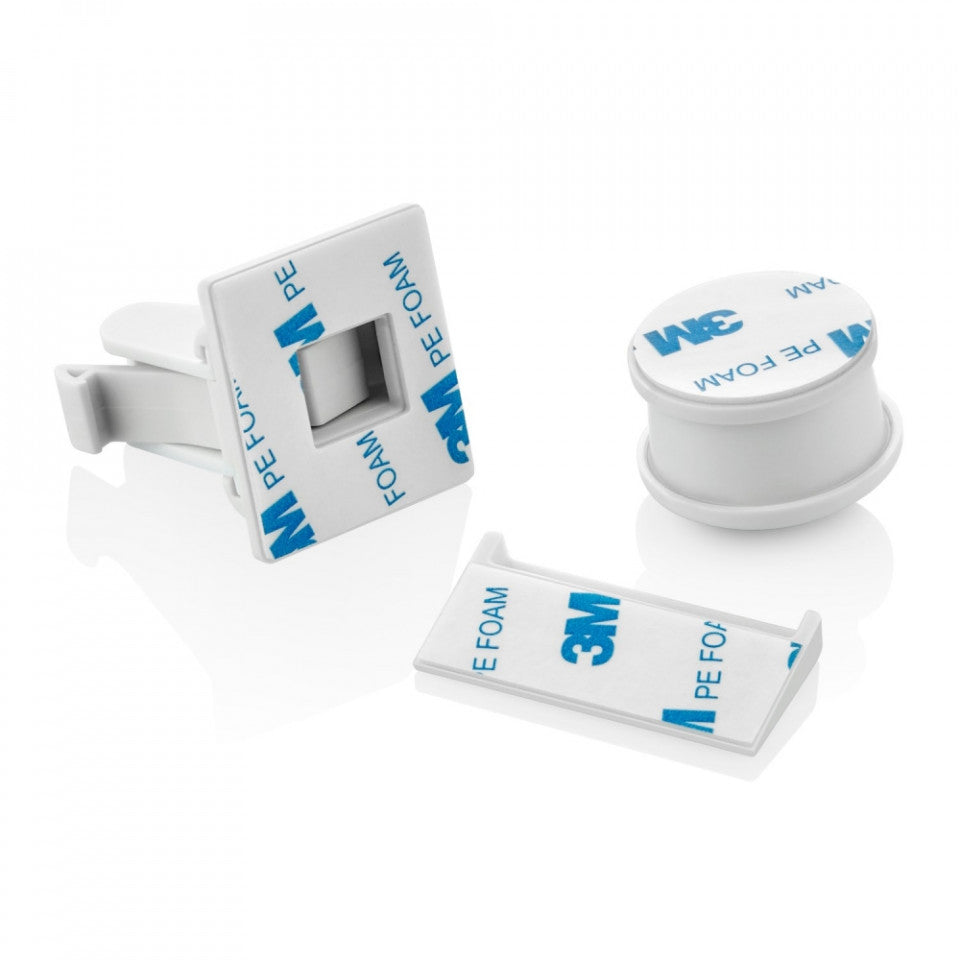 Set 4 sigurante magnetice pentru usi de dulapuri si sertare BabyJem