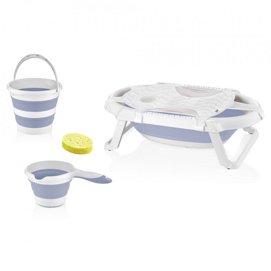 Set cadita pliabila de baie Babyjem, 5 piese
