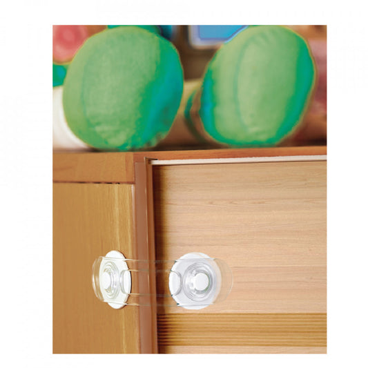 Siguranta multifunctionala pentru usi si dulapuri BabyJem, alb