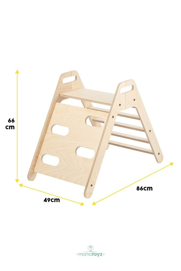 Triunghi de catarare Pikler Montessori, MamaToyz