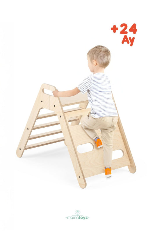 Triunghi de catarare Pikler Montessori, MamaToyz